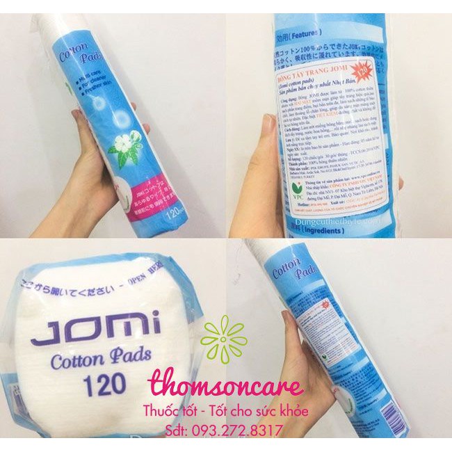 Bông Tẩy Trang Jomi - Bông tẩy trang Nhật Bản - Cotton | BigBuy360 - bigbuy360.vn