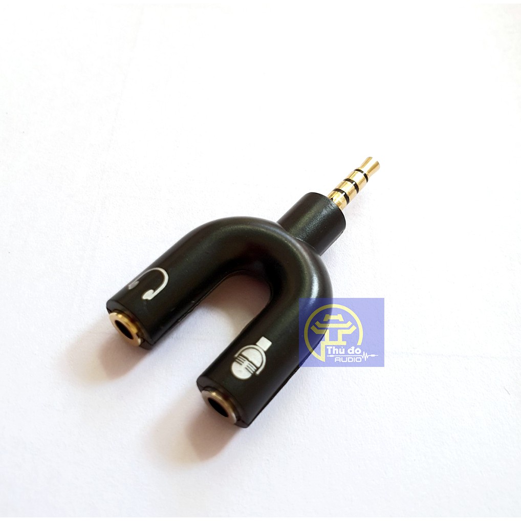 Jack chia Audio 3.5mm ra mic và loa