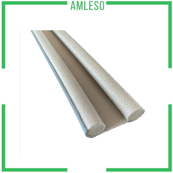 [AMLESO] Window Door Bottom Seal Strip Self Adhesive Foam Wind Dust Sealer Stopper