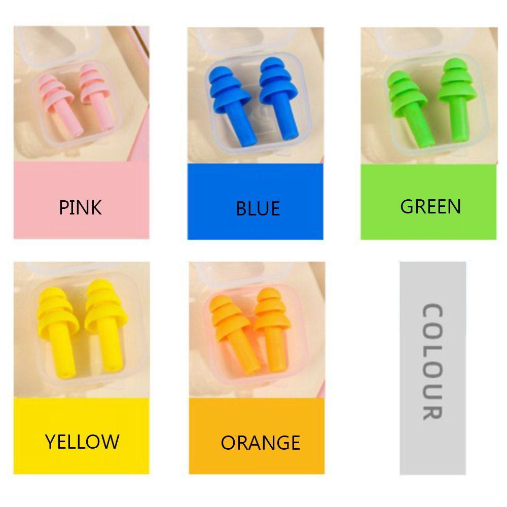Nút Bịt Tai Giảm Tiếng Ồn Bằng Silicone Có Thể Tái Sử Dụng