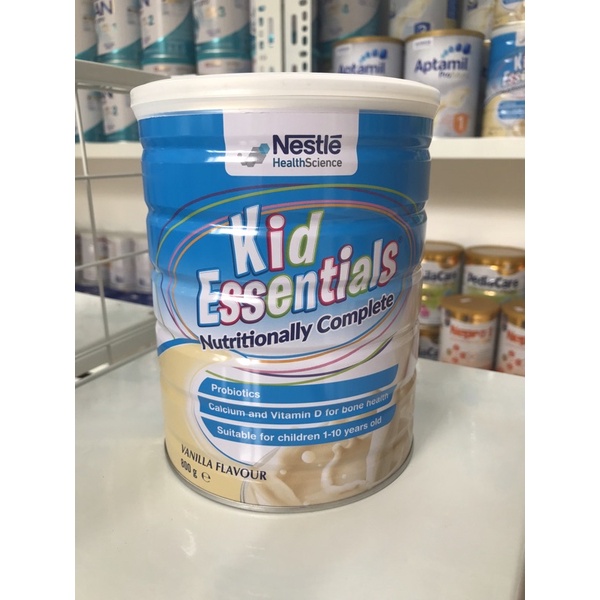 Kid Esentials lon 800g của Úc dành cho trẻ từ 1-10 tuổi hương vani