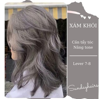 Thuốc Nhuộm Tóc Màu Xám Khói