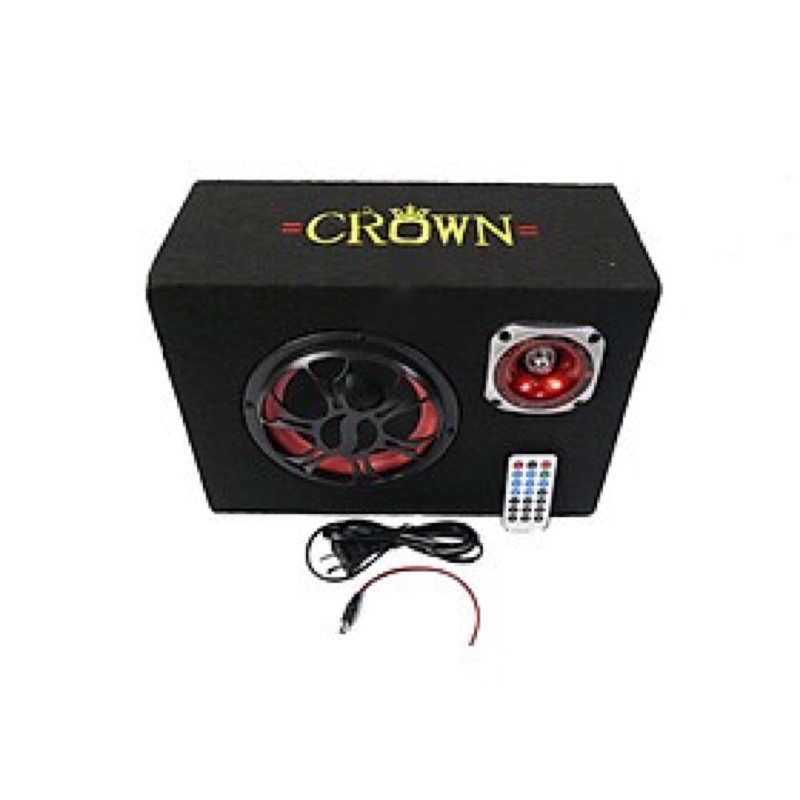 Loa CROWN 5 vuông có bluetooth