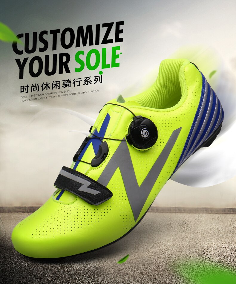 Giày đi xe đạp nam giày thể thao đạp xe chuyên nghiệp thoáng khí Giày leo núi Men‘s Cycling shoes