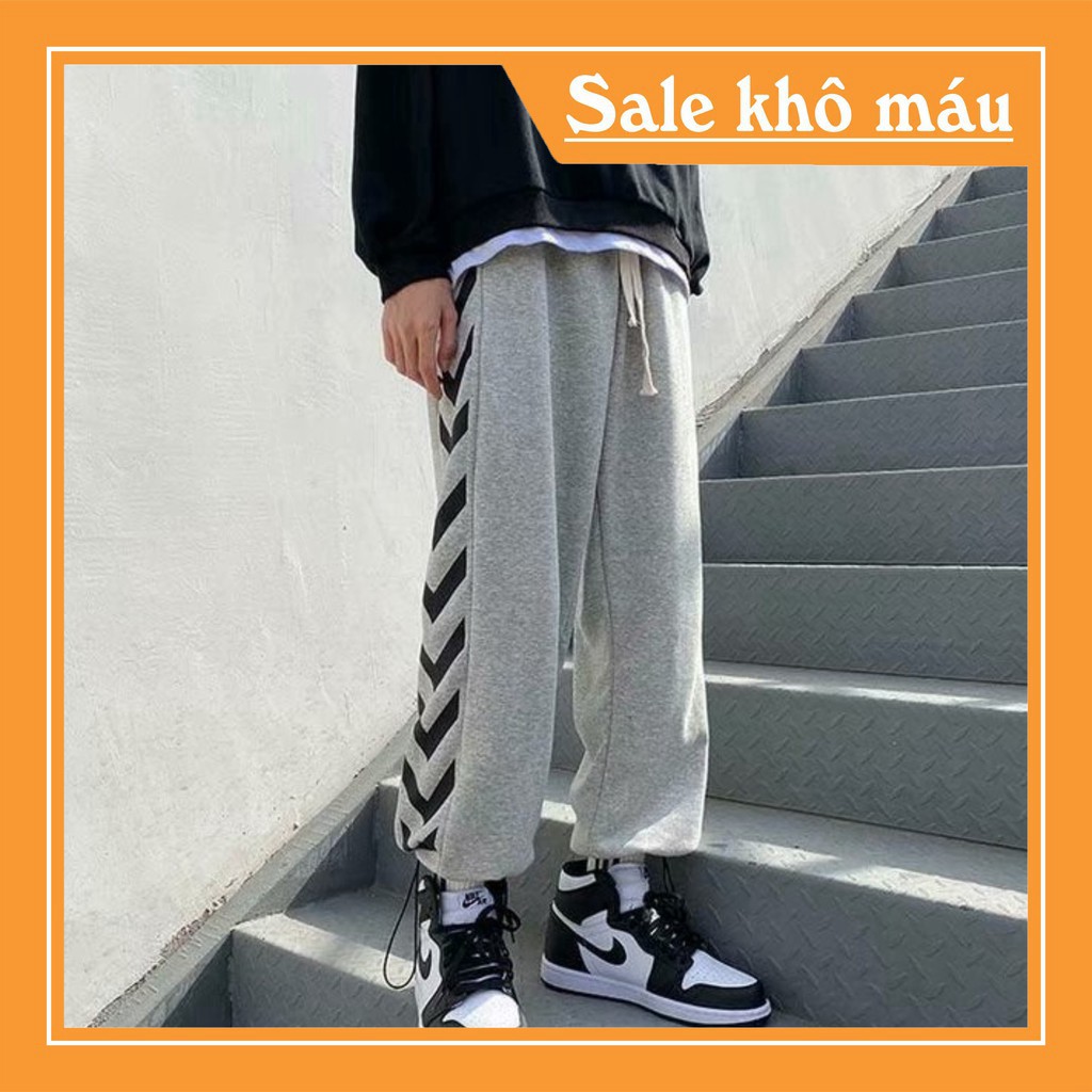 Quần Jogger thể thao phối viền >> phong cách Hàn Quốc siêu hot - SP22 | BigBuy360 - bigbuy360.vn