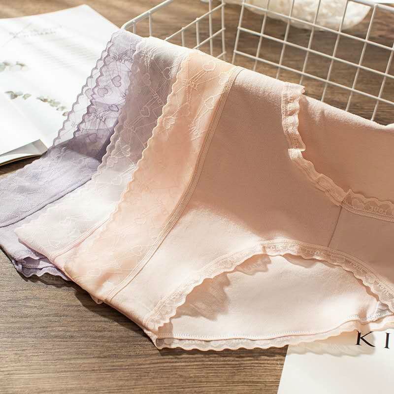 Quần lót tản nhiệt kháng khuẩn cotton 1699 cho mông 88cm đến 93cm không gian eva KGE