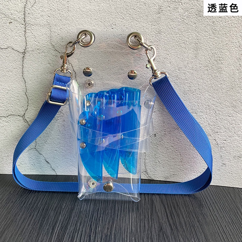 Túi Jelly Đeo Chéo Đựng Dụng Cụ Cắt Tóc Nhiều Màu Lựa Chọn