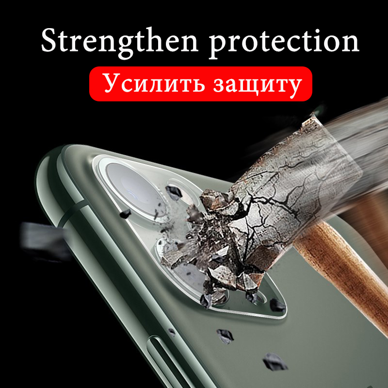 Kính cường lực bảo vệ camera 9D toàn phần thích hợp cho Iphone 11 Pro Max Xs Max XR 6 6S 7 8 Plus