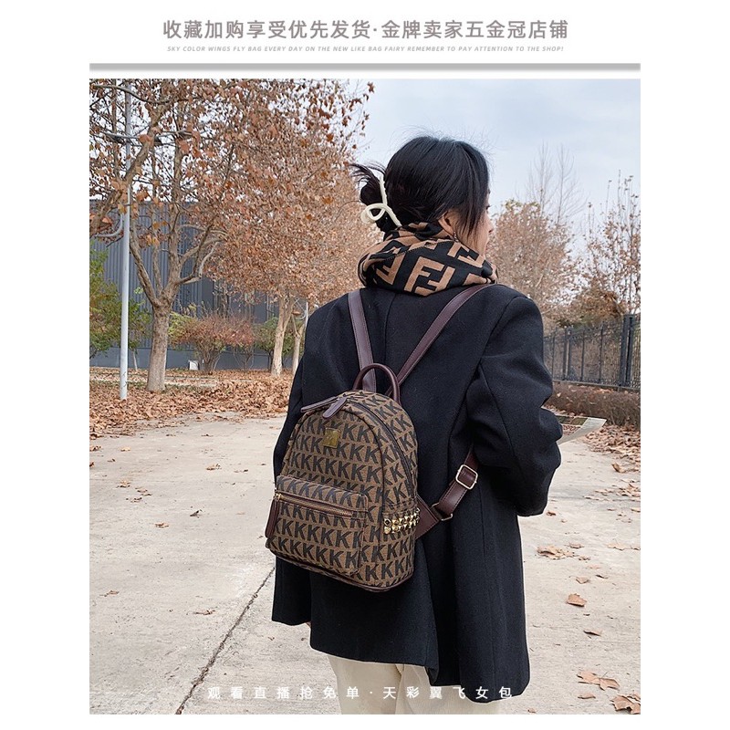 BALO MINI THỜI TRANG NỮ BALO VINTAGE CÁ TÍNH CAO CẤP SIÊU BỀN