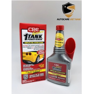 Gasonline CRC 1 Tank Power Renew - làm sạch muội than động cơ xăng
