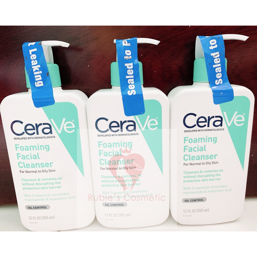 Sữa rửa mặt dịu nhẹ CERAVE Foarming Facial Cleanser/Hydrating Cleanser 355ML | BigBuy360 - bigbuy360.vn