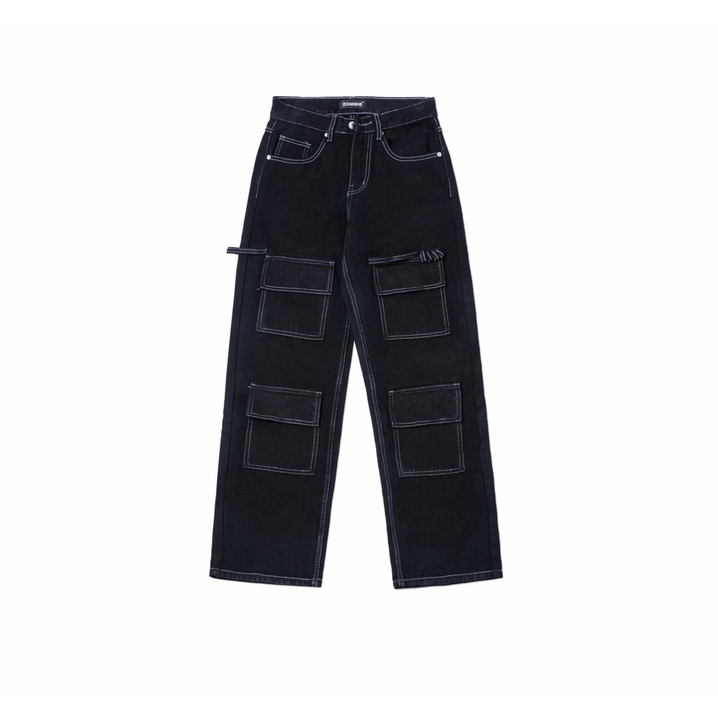 Quần ZOMBIE® Cargo Jeans In Black | BigBuy360 - bigbuy360.vn