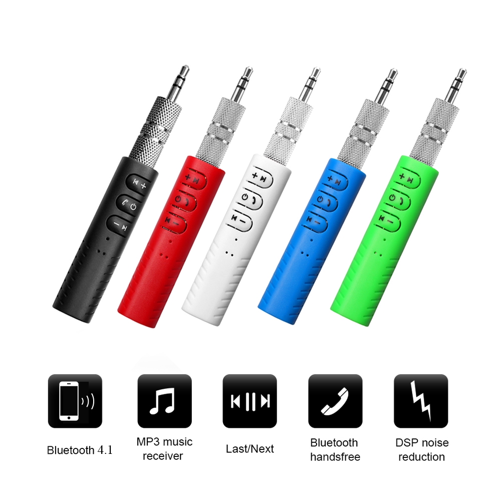 Thiết bị nhận tín hiệu âm thanh không dây Bluetooth giắc cắm 3.5mm dành cho ô tô