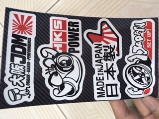 Tem logo 10x18 jdm hks