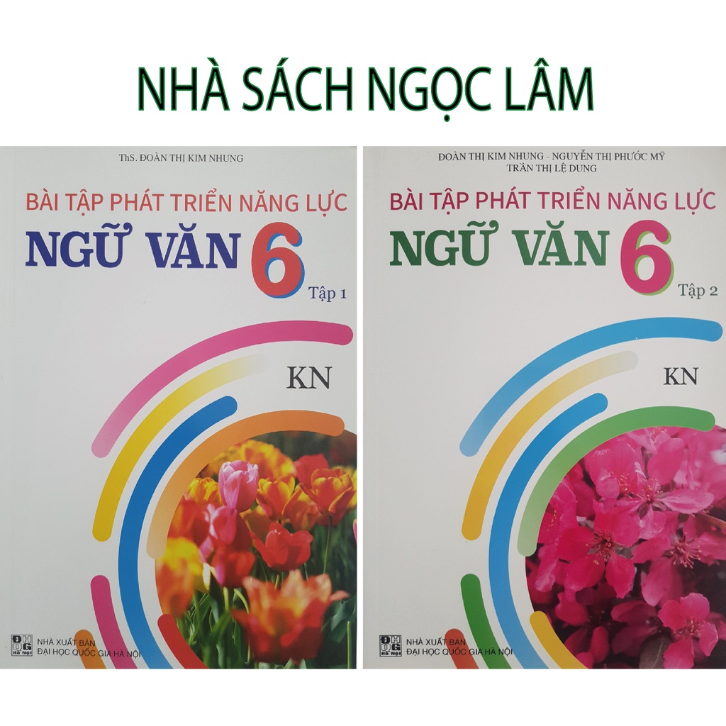 Sách - Combo Bài tập phát triển năng lực Ngữ Văn 6 (Bám sát SGK Kết Nối)