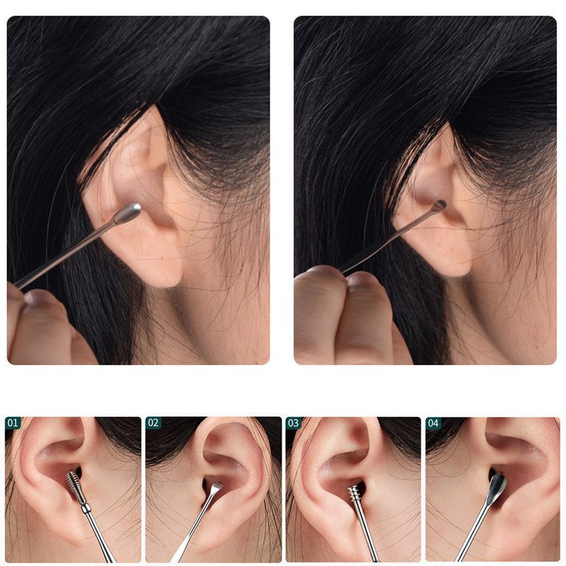 Bộ Dụng Cụ Vệ Sinh Tai 6 Món Tiện Dụng