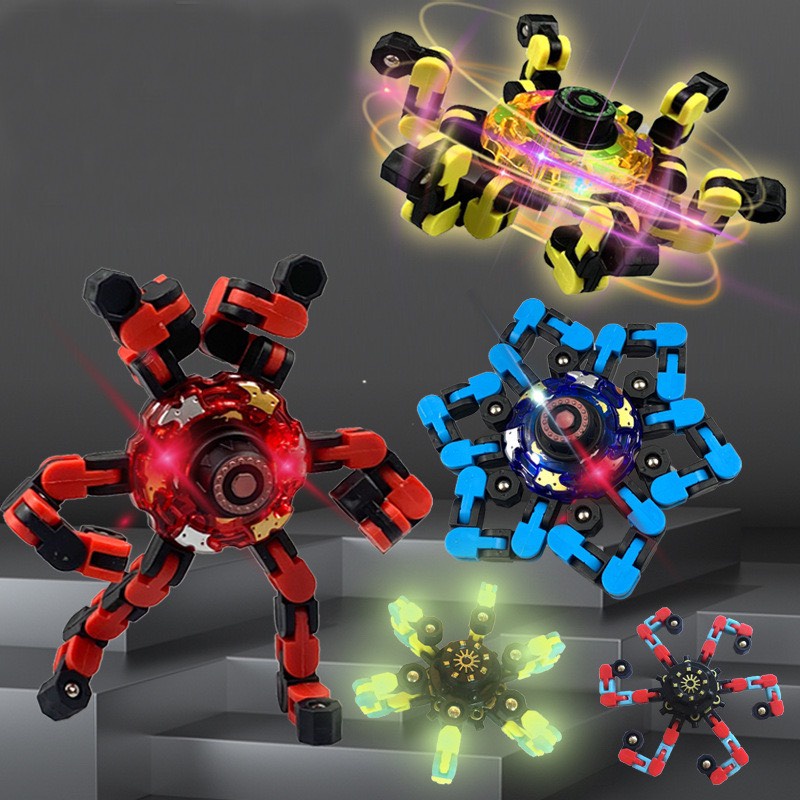 Đồ chơi con quay biến hình độc đáo vui nhộn tăng khă năng sáng tạo tư duy cho bé Masterkids