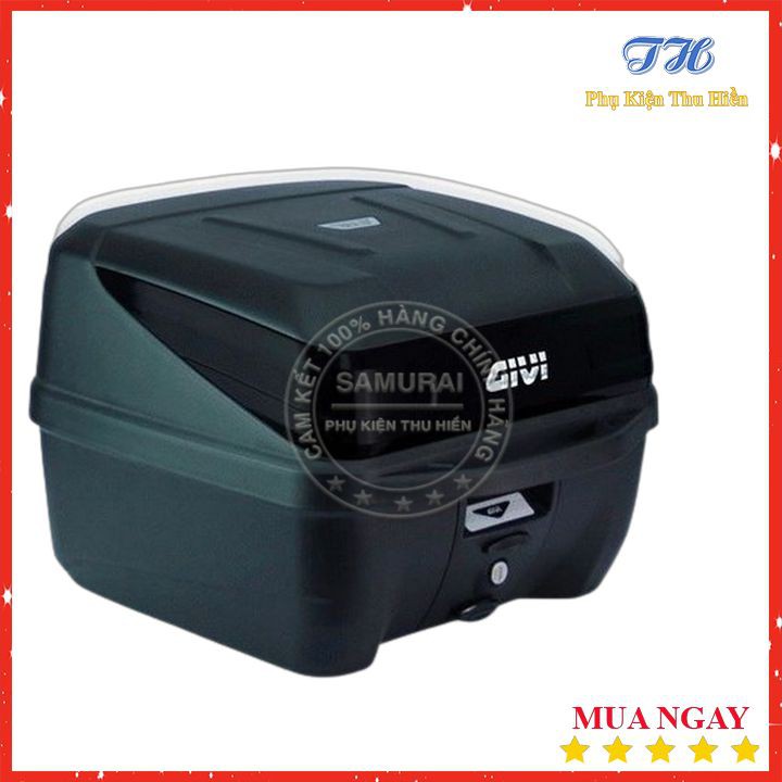 Thùng Sau Givi 32 Lít B32NB Viền Đen Sang Trọng Hàng Chính Hãng BH 2 Năm