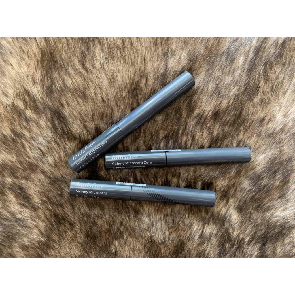 Mascara chuốt mi Skinny Microcara Zero Innisfree,Skinny LongLongCara, Skinny Microcara