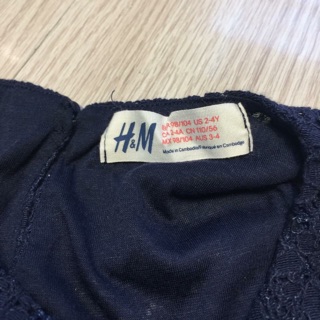 Đầm ren bé gái H&M