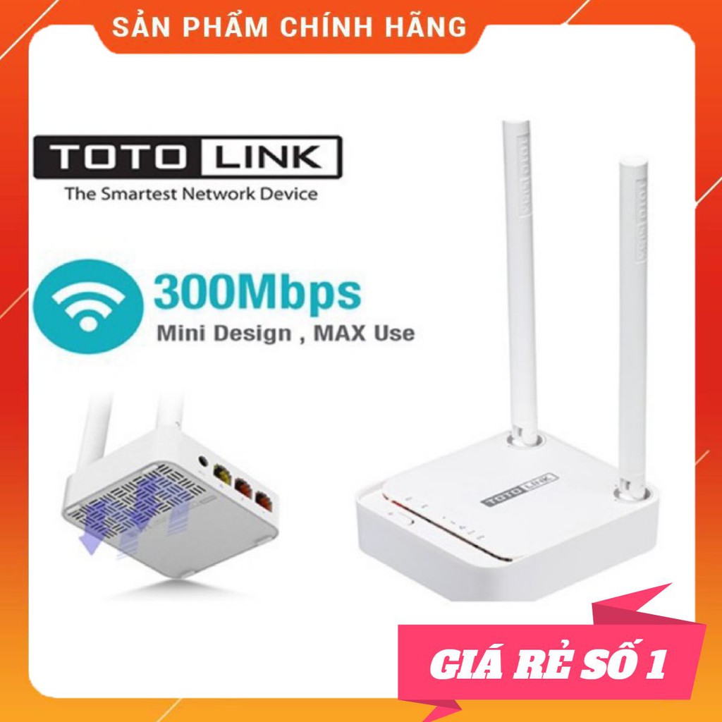 Bộ Phát WiFi TOTOLINK N200RE-V3 300Mbps [vuaphukien computer] | WebRaoVat - webraovat.net.vn