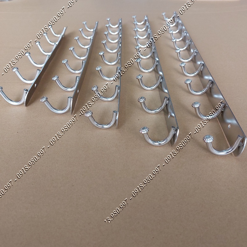 Móc treo tường inox 304, móc treo quần áo gắn tường, móc treo đồ inox 201 và inox 304