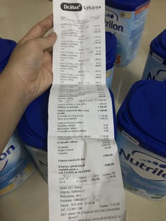 Sữa nutrilon séc số 3 vị vani - 800gr