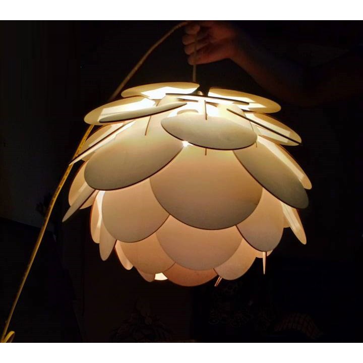 Đèn Gỗ decor trang trí nội thất DIY 019