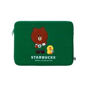 Starbucks Lf Túi Đựng Laptop Màu Xanh Lá Cây thumbnail