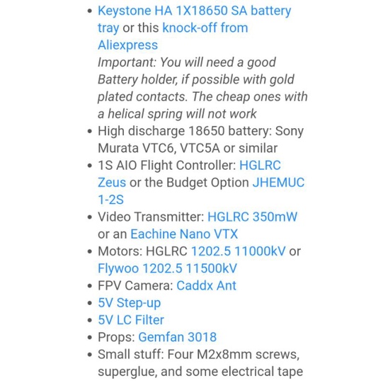 Khung nhựa in 3D cho máy bay FPV LongRanger