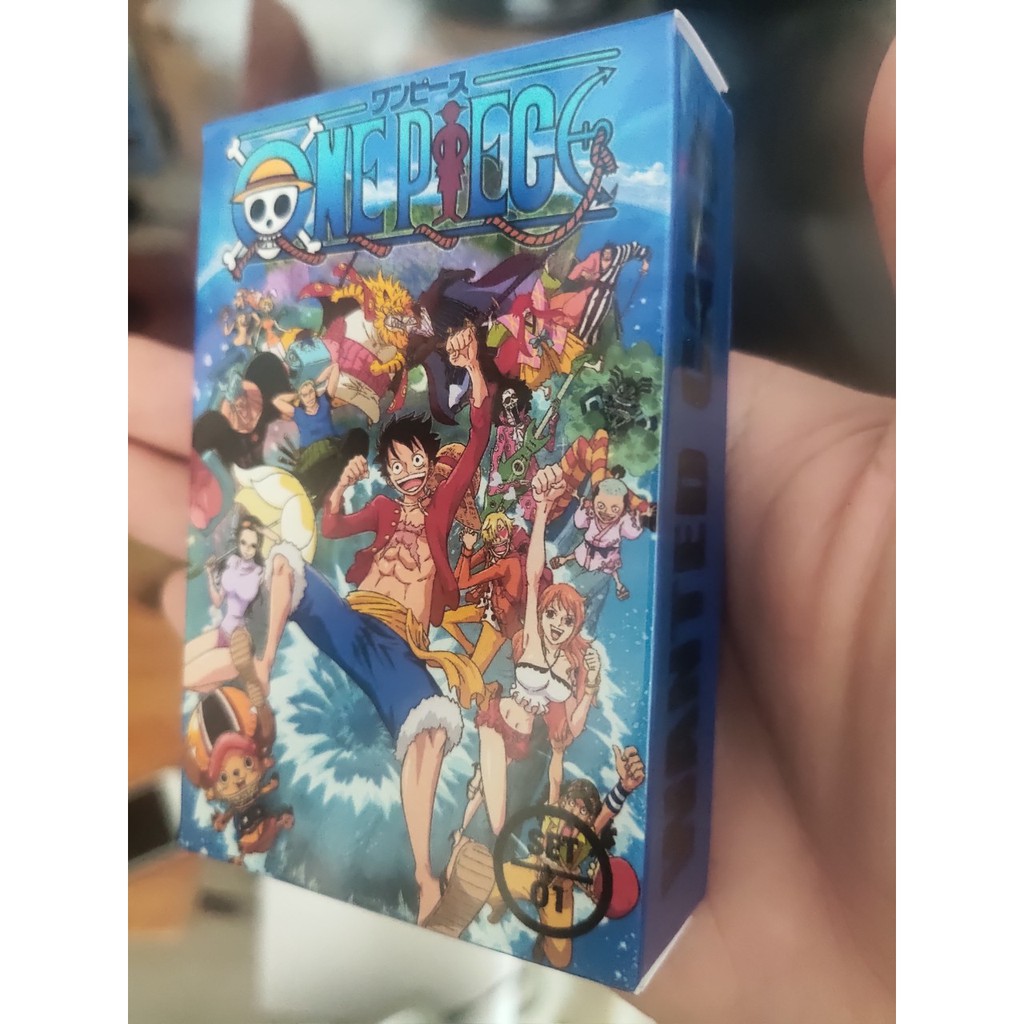 Hộp 50 Tấm Truy Nã Anime One Piece - Đảo Hải Tặc - One Piece Wanted Card By AnimeX