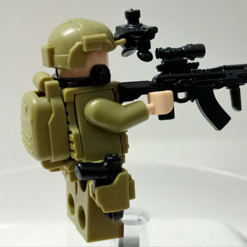 Mô hình đồ chơi nhân vật lego Lính kèm phụ kiện