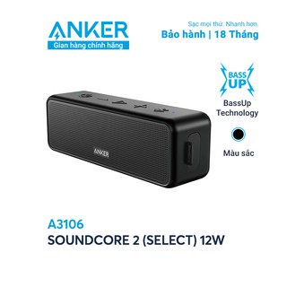 Loa bluetooth anker soundcore 2 speaker 12w - a3106