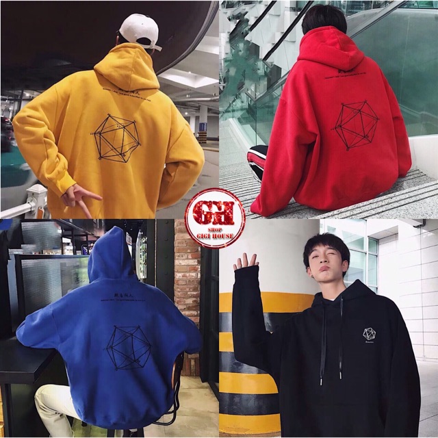 FREESHIP 50K - ÁO KHOÁC HOODIE TRÙM IN HÌNH HỌC Ulzzang-HDHINHHOC | BigBuy360 - bigbuy360.vn