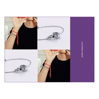 (Sẵn) Vòng tay cheap moment với V BTS bạc S925 vô cực [Aurea] chính hãng