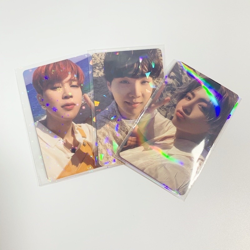 Sleeve bọc card bo góc - Sleeve đựng thẻ túi bảo vệ card Kpop Anime loại dày chống df