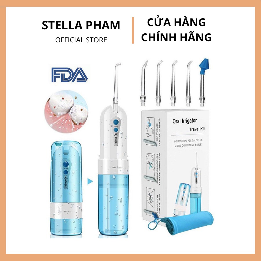 Máy Tăm Nước Oral I Water Flosser Hàng Chính Hãng Oral B Irrigator Du Lịch Cầm Tay Máy Tăm Nước Procare Panasonic HF5 HF