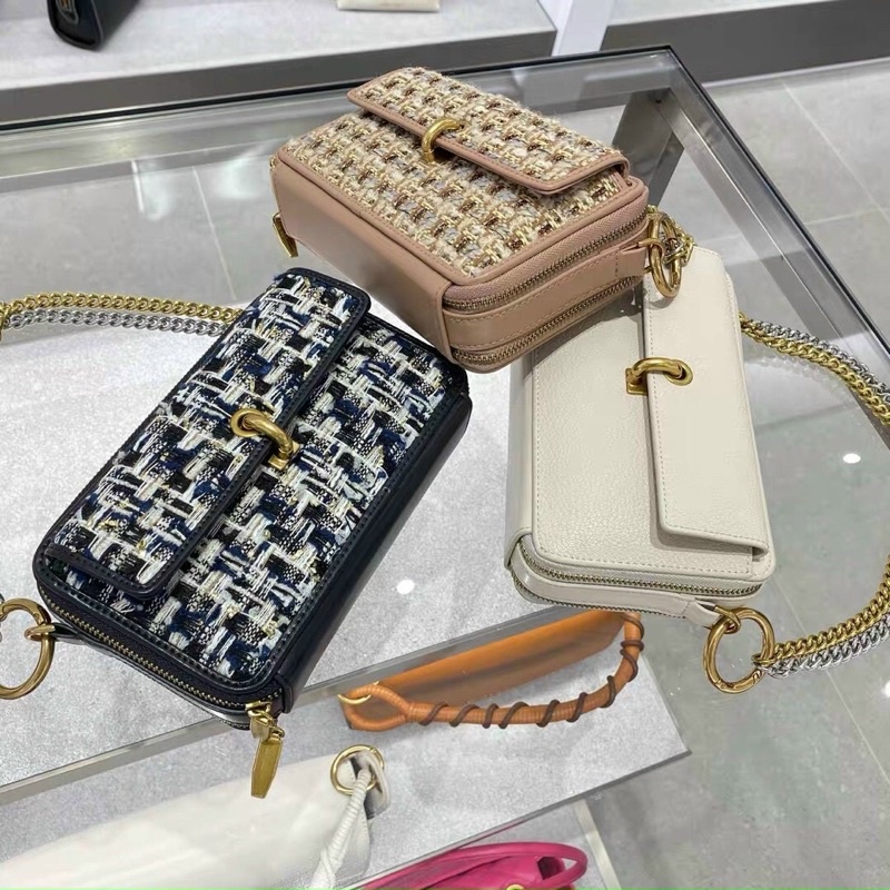 [MA 80840325]Túi Cnk bản au tuon 2 dây kèm túi vải mã Qr - Ảnh thật HANA BAG