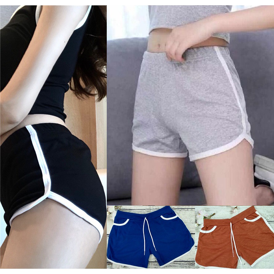 QUẦN ĐÙI Nữ THỂ THAO VIỀN THUN Phom thoải mái 65Kg cũng vừa