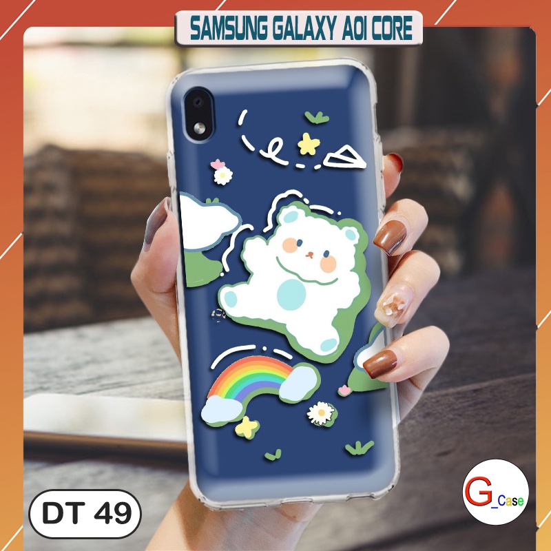 Ốp lưng dẻo SAMSUNG GALAXY A01 CORE  - in hình