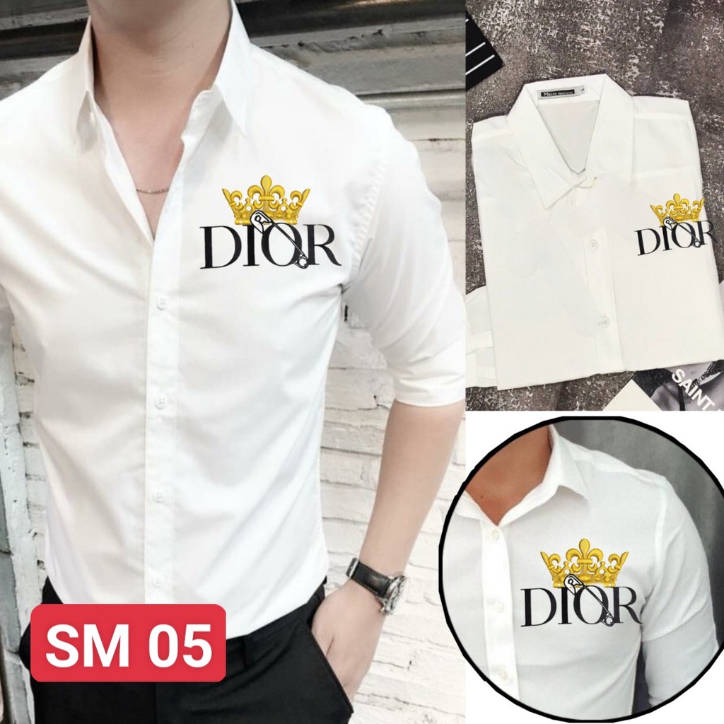 ÁO SƠ MI TRẮNG NAM TAY DÀI CHẤT LỤA MỀM MẠI SANG TRỌNG
