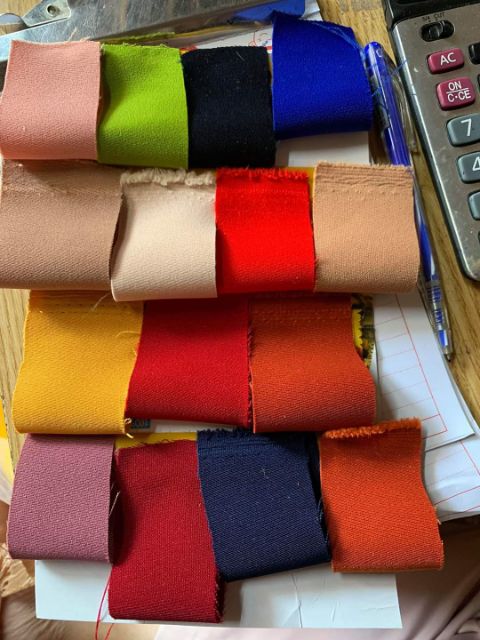 Vải trượt xốp