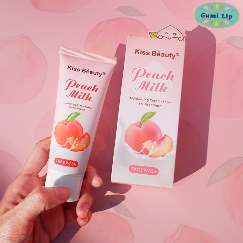 Sữa rửa mặt KissBeauty hương đào 75ml