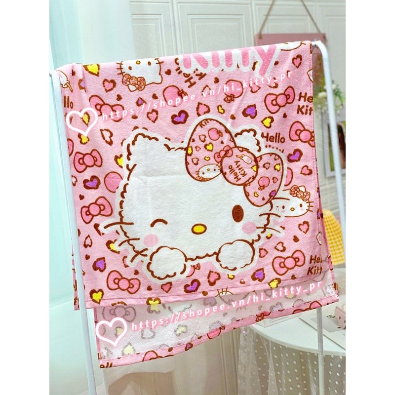 Khăn tắm - khăn mặt Hello Kitty - Doremon Doraemon