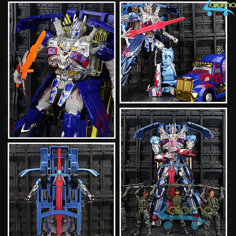 Robot biến hình ôtô Transformer cao 45cm mẫu Optimus Prime 6699-14D