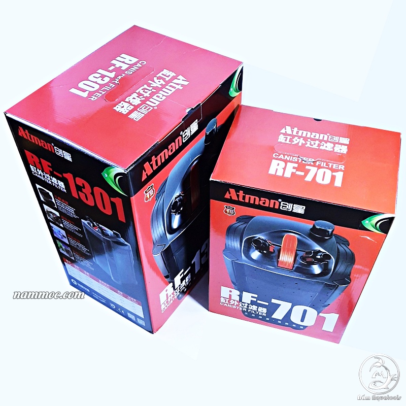 Lọc Thùng Atman RF 701 | 1001 | 1301 - Dòng Lọc Thùng Ngoài Thế Hệ Mới Mạnh Mẽ, Bền Bỉ và Êm Ái