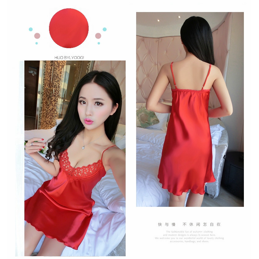 Đồ ngủ lụa sexy cho nữ | BigBuy360 - bigbuy360.vn