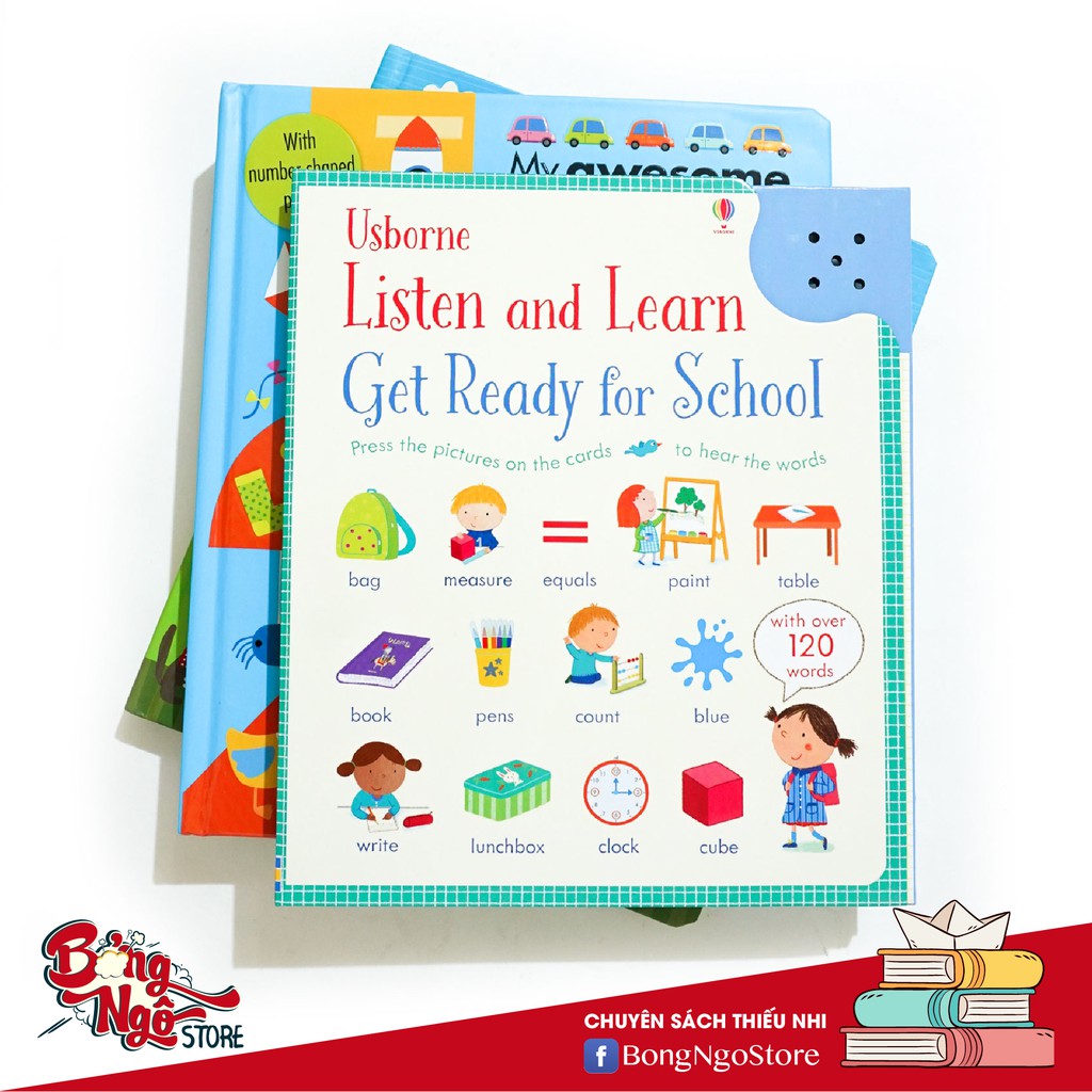 Sách Nói Tiếng Anh Listen And Learn - Get Ready For School