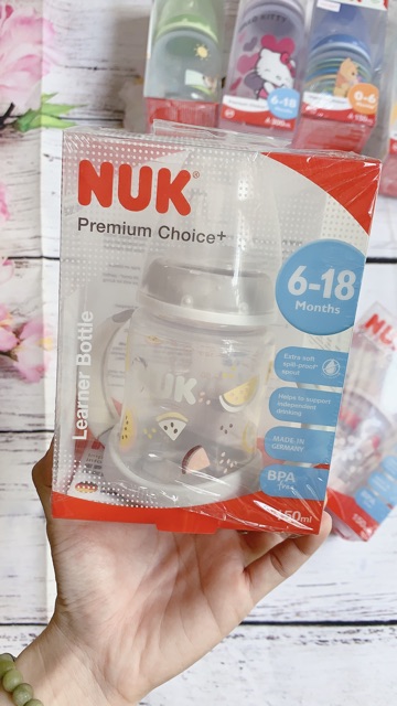 Bình Tập Uống NUK PP 150ml cho trẻ từ 6-18 tháng tuổi