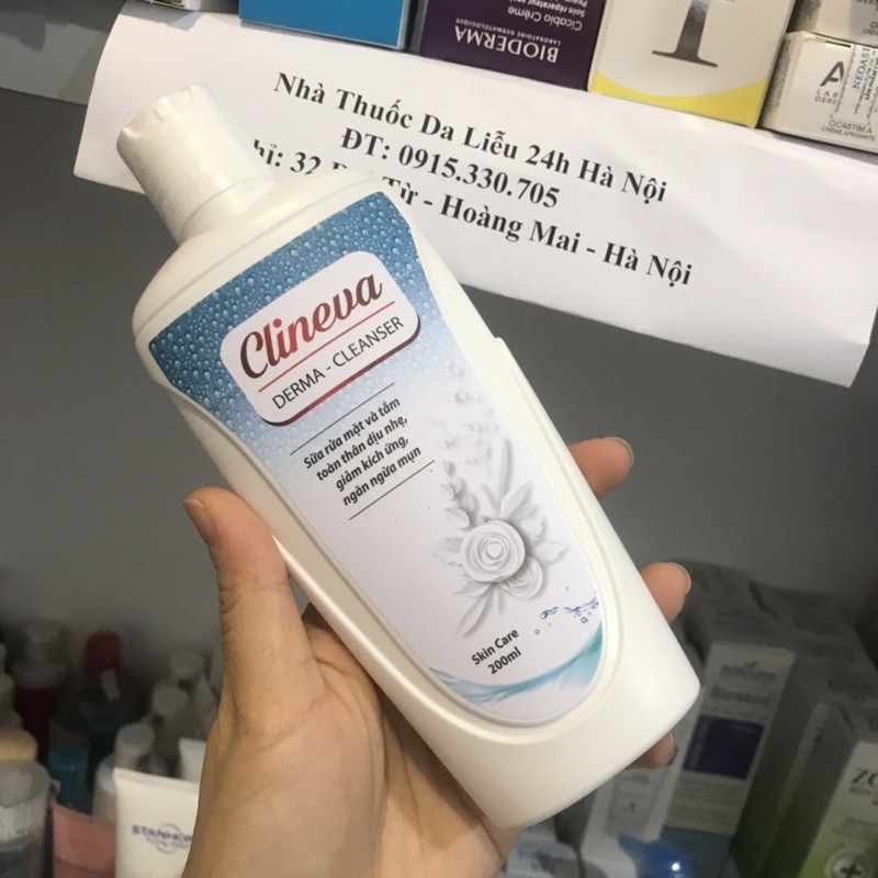 Sữa rửa mặt Clineva Derma Cleanser 200ml